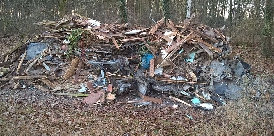 Dieser Müll wurde in der Natur entsorgt 003-Illegale Müllentsorgung