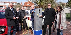 Erste EWE Ladestation in Wildeshausen in Betrieb genommen. 097-EWE Ladestation