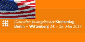 Kirchentag mit US Flagge