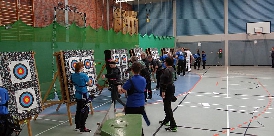 Bogensport Kreismeisterschaft in Wildeshausen 280-Kreis Halle 2018