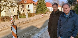 OOWV stellt Kanalbaumaßnahmen in Oldenburg vor. Teil der Eike-von-Repkow-Straße ist die Kanalisation bereits 2017 erneuert worden. Foto: Heiko Poppen, OOWV OOWV teaser