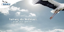 NABU kommt nach roßenkneten Storch