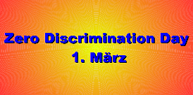 zero Discrimination Day am 1. März zero Discrimination Day