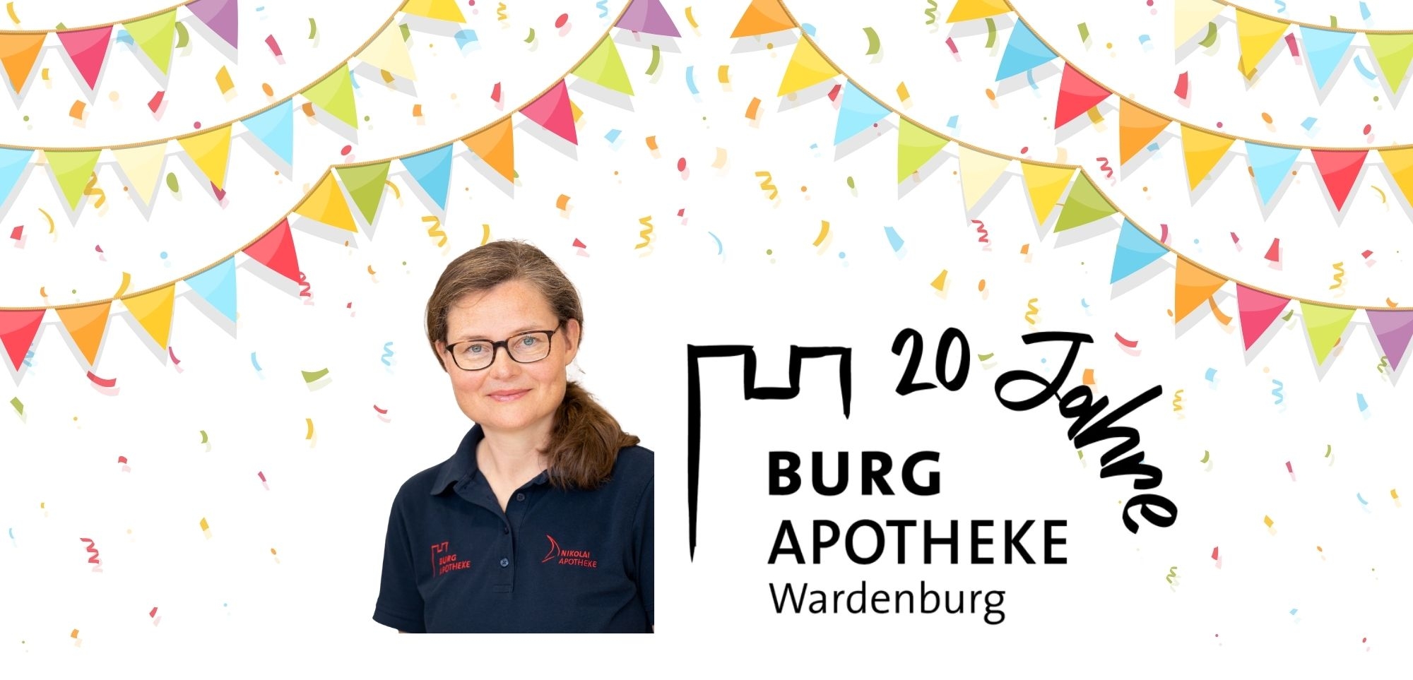 20 Jahre Burg-Apotheke Wardenburg. Jubiläum am 1. April 2026 - Anzeige WH Meine Region Zeitung Wardenburg Oldenburg Landkreis burg-apotheke-wardenburg_jubiläum_2026_anzeige_wh-meine-region-zeitung