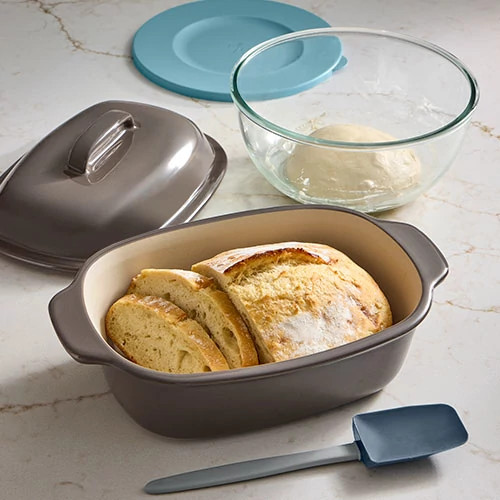 Brotliebe Pampered Chef Stoneware Set Lilly Brotbacken leicht gemacht. Artikel-Nr. : 101852 . Mehr hier im Shop Pampered Chef Deutschland GrAbo https://www.pamperedchef.de/pws/grabo/product/DEO-stoneware/101852 brotliebe-pampered-chef-stoneware-set-brotbacken-grabo