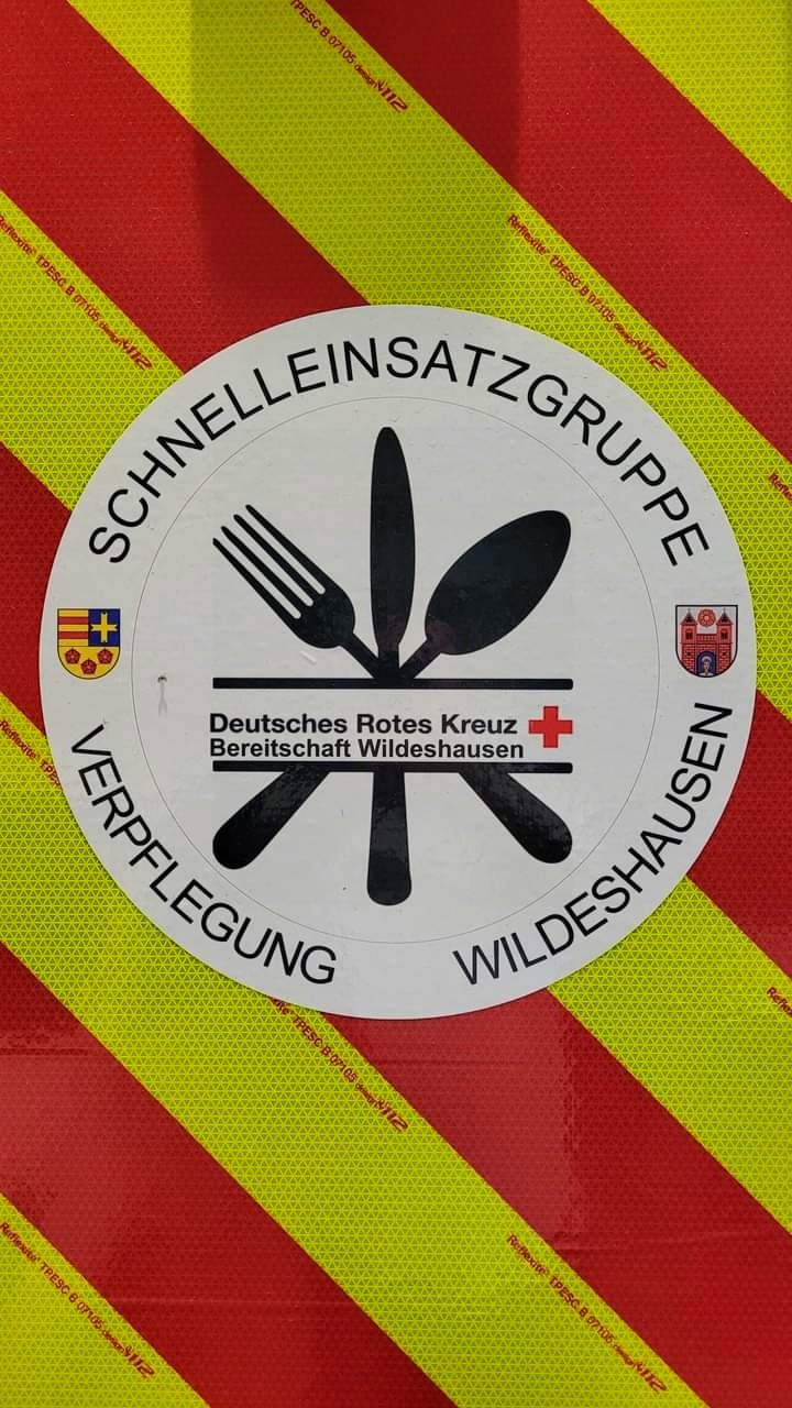 Schnelleinsatzgruppe Verpfelgung DRK Wildeshausen. Foto nw NordwestTV www.Landkreis-Kurier.de Zeitung Landkreis Oldenburg