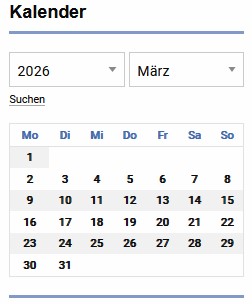 Kalender Termine Oldenburg + Landkreis Oldenburg Veranstaltungskalender online www.landkreis-kurier.de veranstaltungskalender_oldenburg_zeitung_online_termine_03-2026