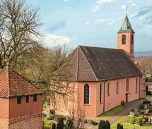 Die Marienkirche in Wardenburg. Fotoausschnitt Foto Nika Kramer www.dorffotografin.de