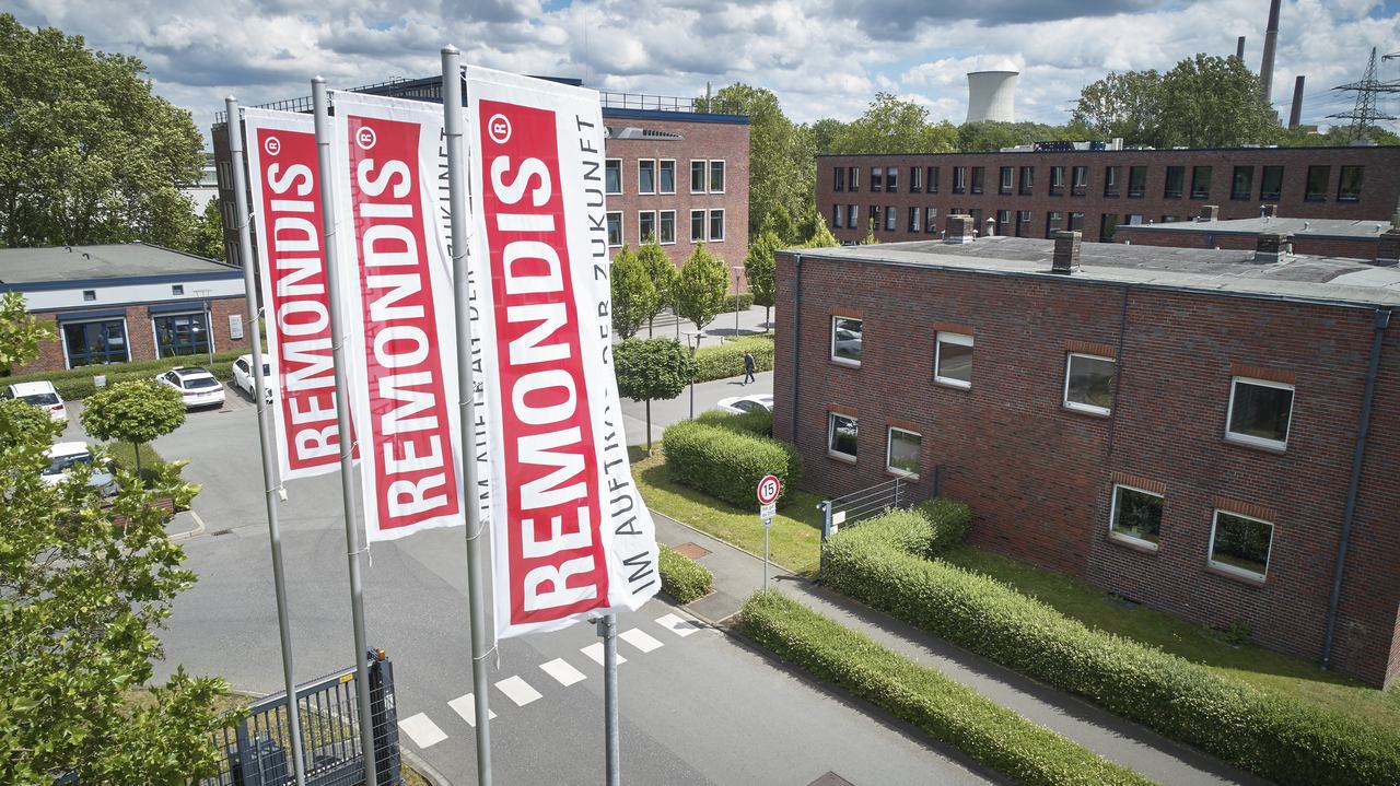 REMONDIS Recylingunternehmen mit Sitz in 44536 Lünen - Kreislaufwirtschaft. Mehr unter https://www.remondis.de/ remondis-firmensitz-luenen-niedersachsen-recycling