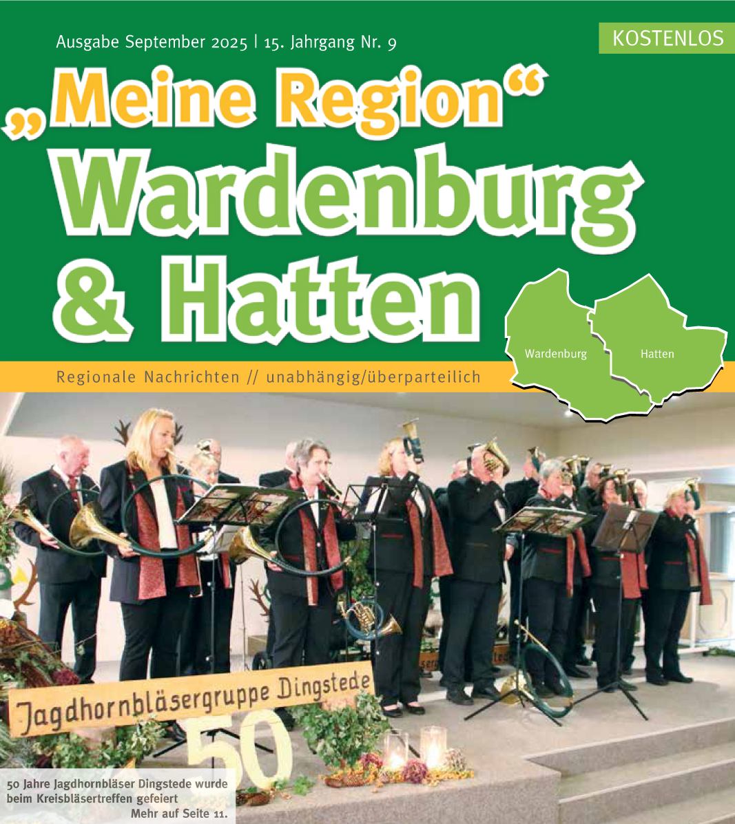 Meine Region Wardenburg & Hatten Zeitung druck + digital www.meineregion-verlag.de zeitung_wardenburg_hatten_meine-region